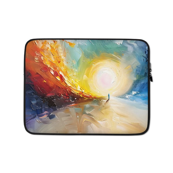 From the blaze of becoming, Laptop Sleeve product image (1)