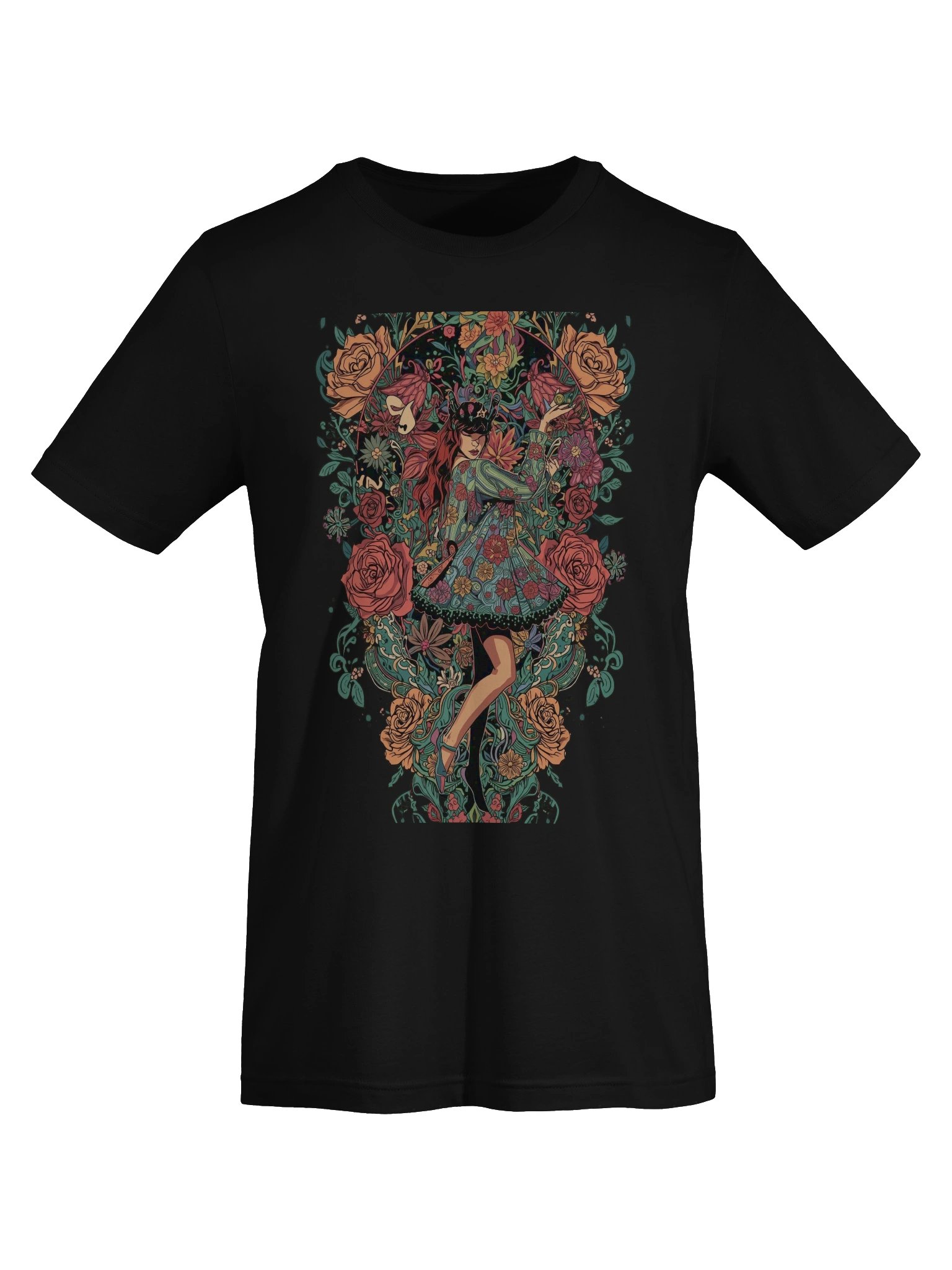 Floral Enchantress Supersoft Tee product image (4)