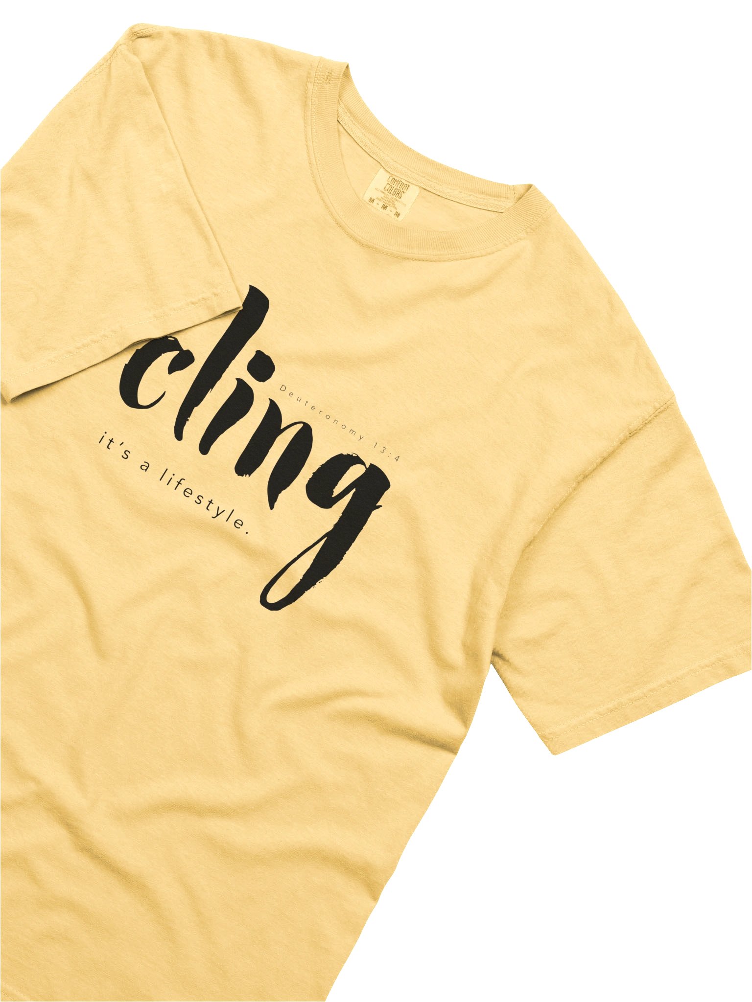 CLING | It's a Lifestyle - Unisex Tee (Black Logo) product image (8)