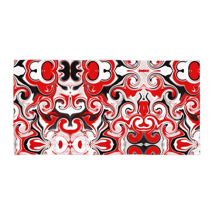 Red Swirl Sublimated Towel product image (2)