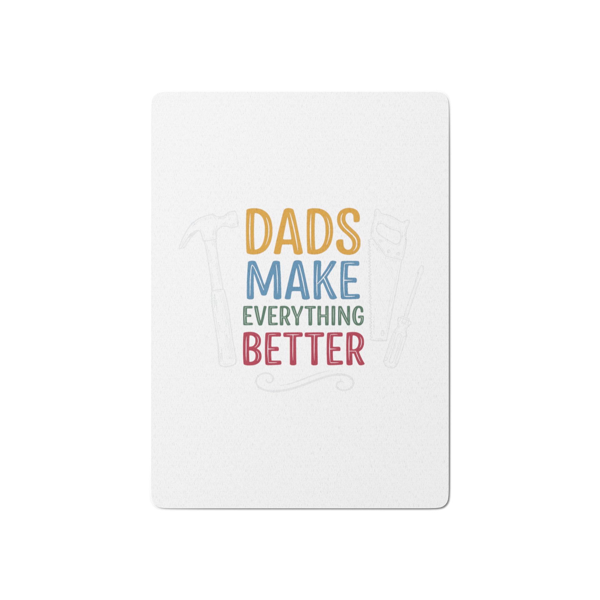 Dads Make Everything Better Poker Cards product image (1)