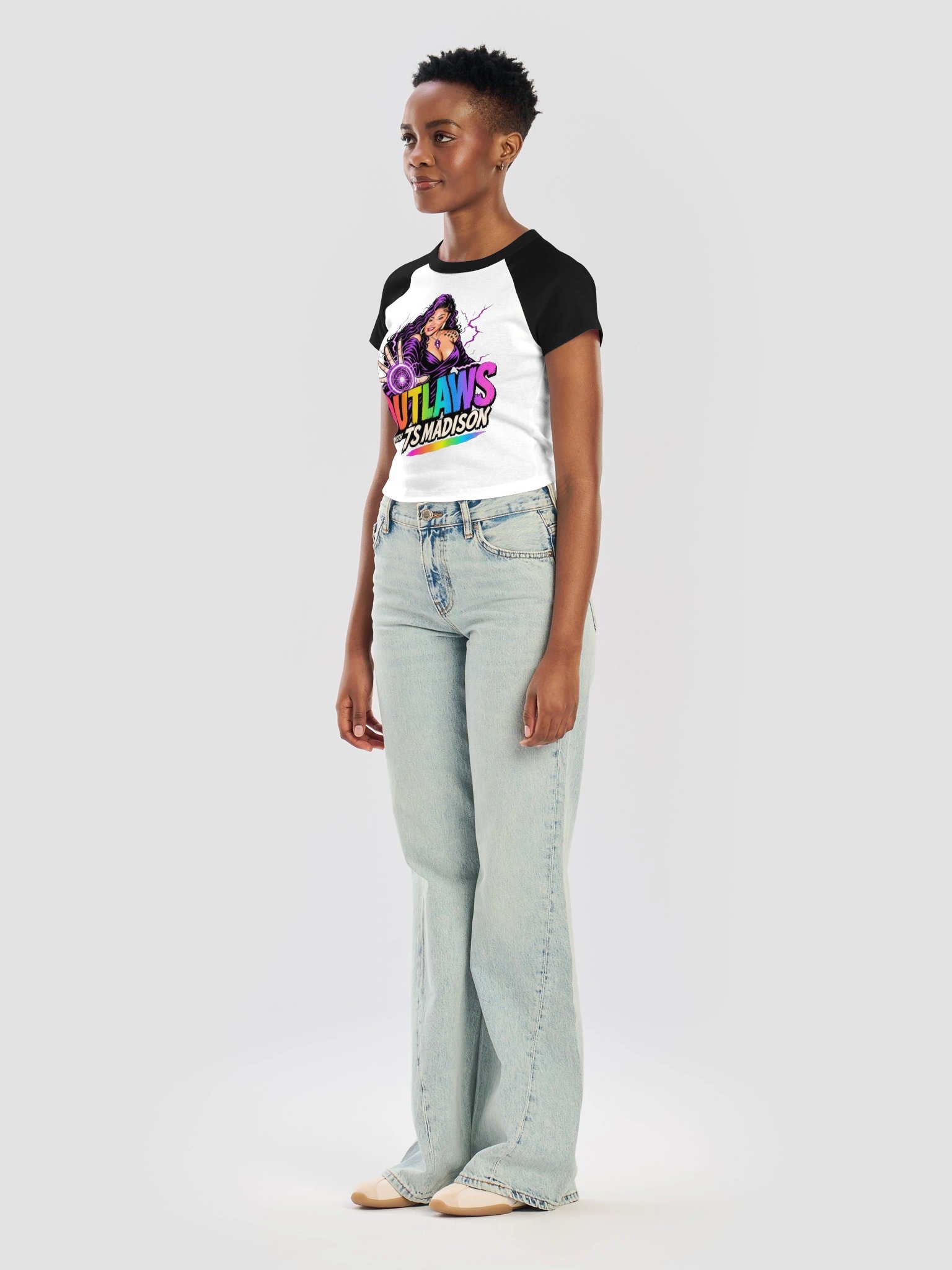 Atlanta Pride Edition Outlaws Women's Form Fitting Tee product image (5)