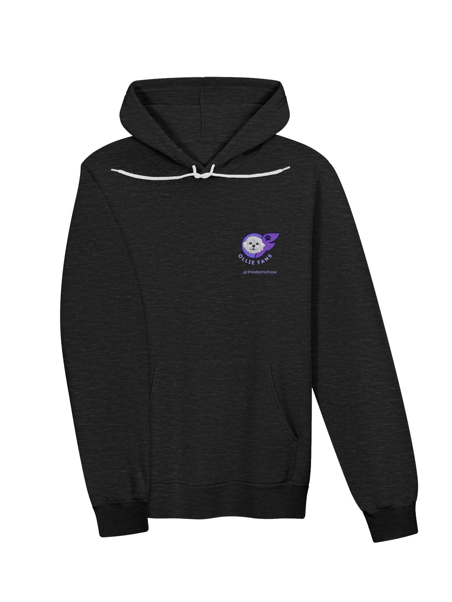 OllieFans Logo Hoodie | Left Chest Ollie Fan Club Hoodie product image (3)
