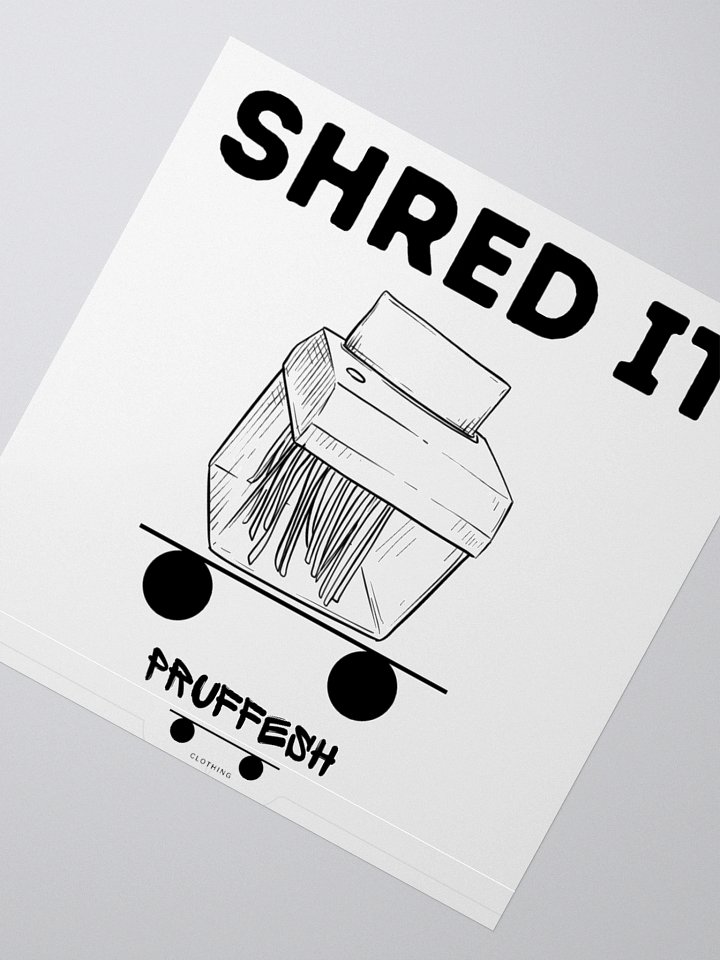 Shredder Sticker product image (2)