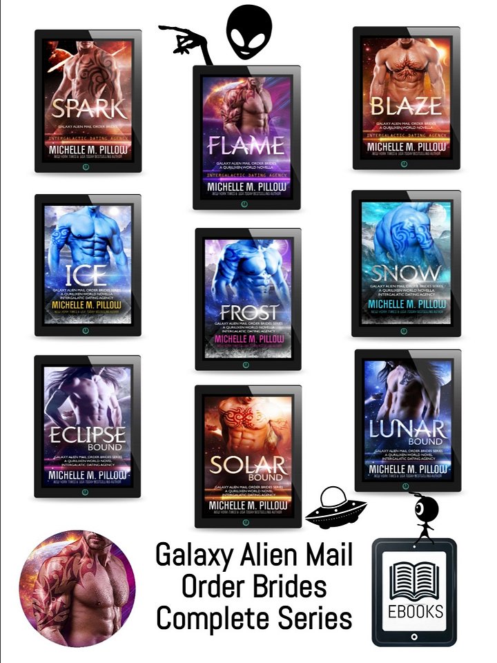 Galaxy Alien Mail Order Brides COMPLETE 9 Ebook Bundle product image (1)