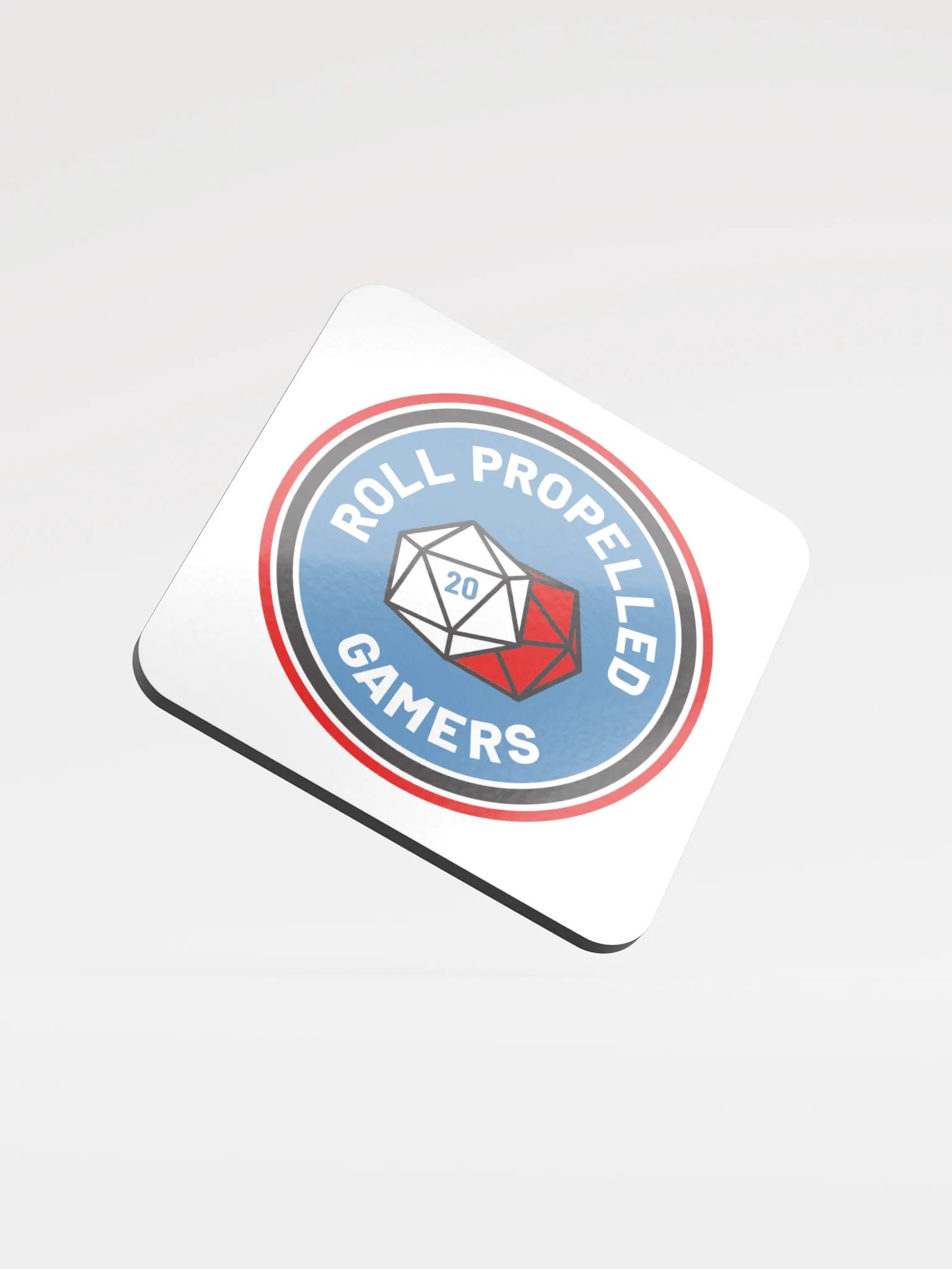 Roll Gamers Logo Coasters product image (1)