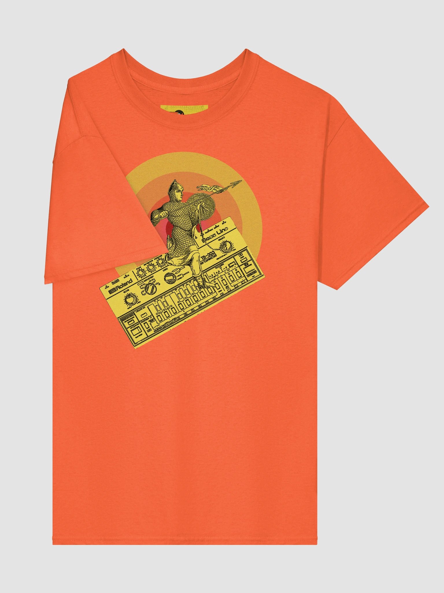 Ride the Liquid Pulse II, (tb-3-0-3 tribute) by Frank Fonik, Techno EDM Unisex t-shirt product image (4)