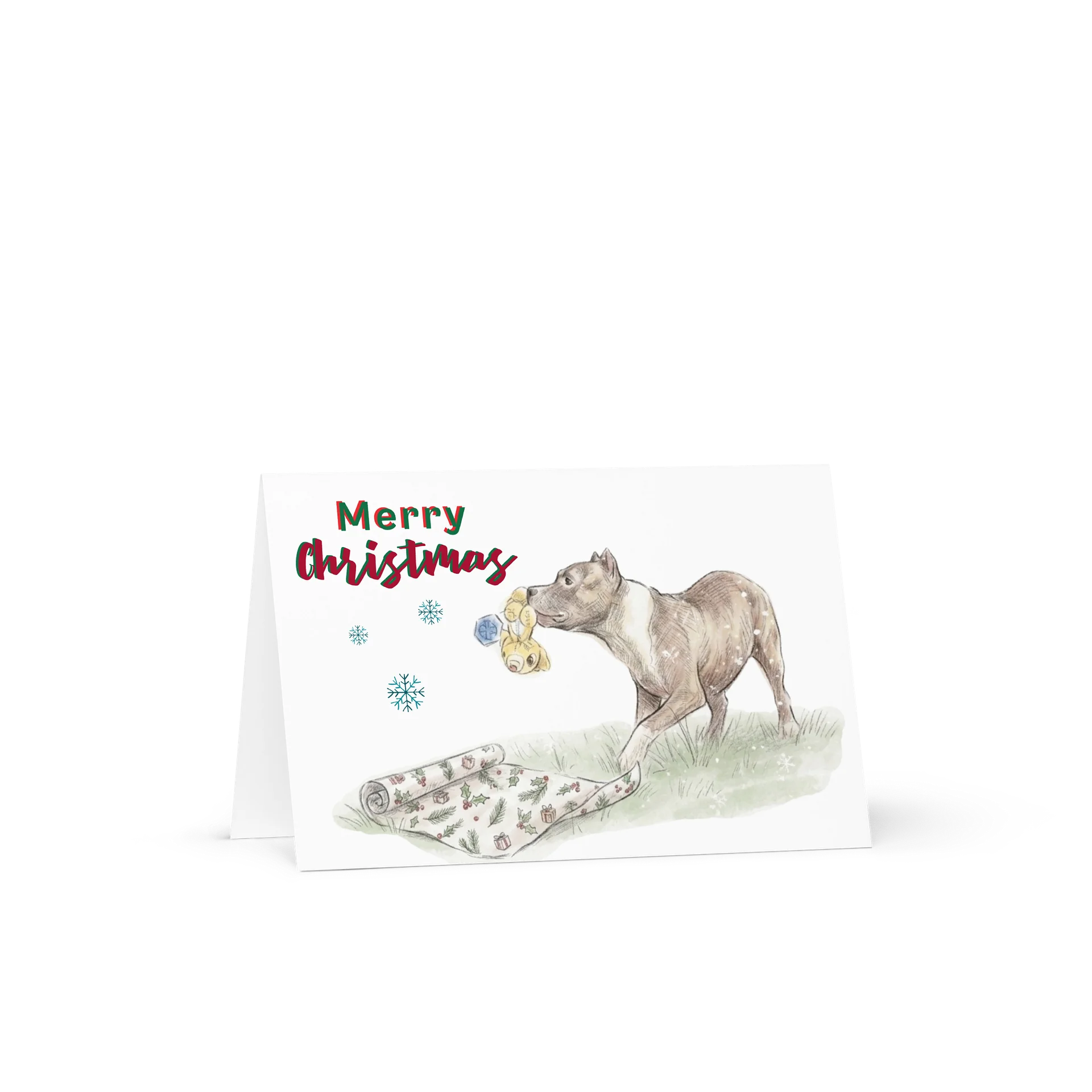 Pit Bull Christmas Cards product image (1)