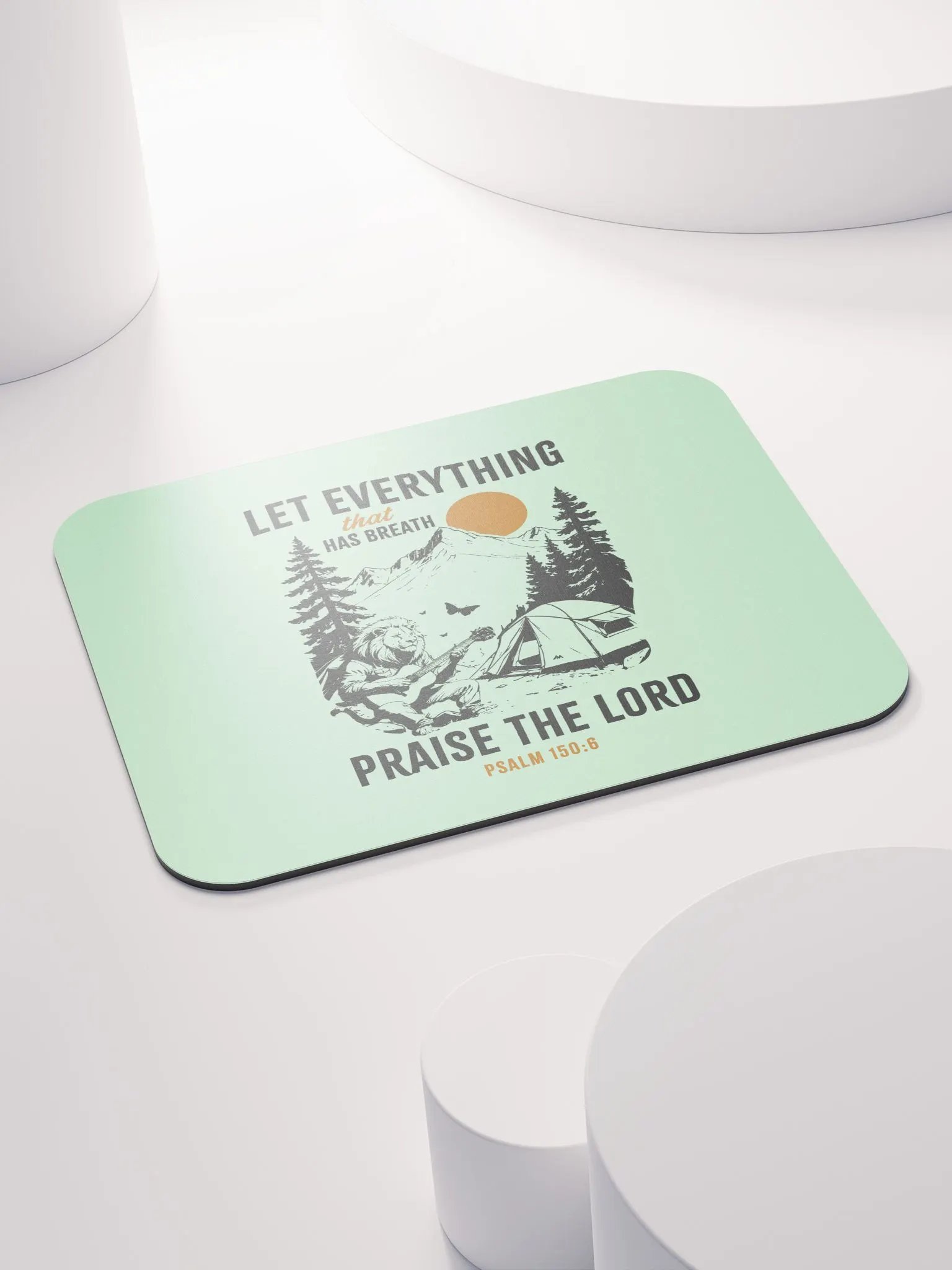 Let Everything That Has Breath Praise the Lord Mouse Pad product image (4)