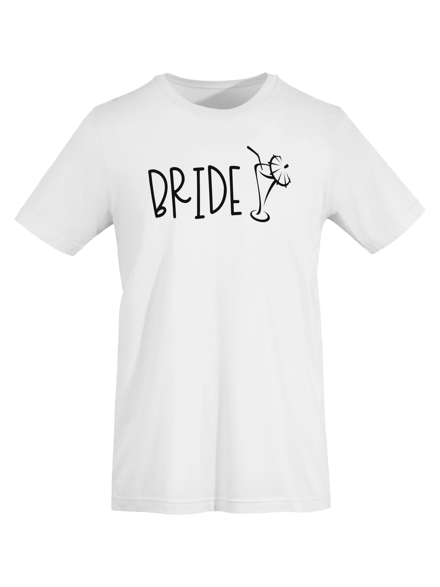 BRIDE Cocktail T-Shirt | Minimalist Bride & Bachelorette Tee product image (41)