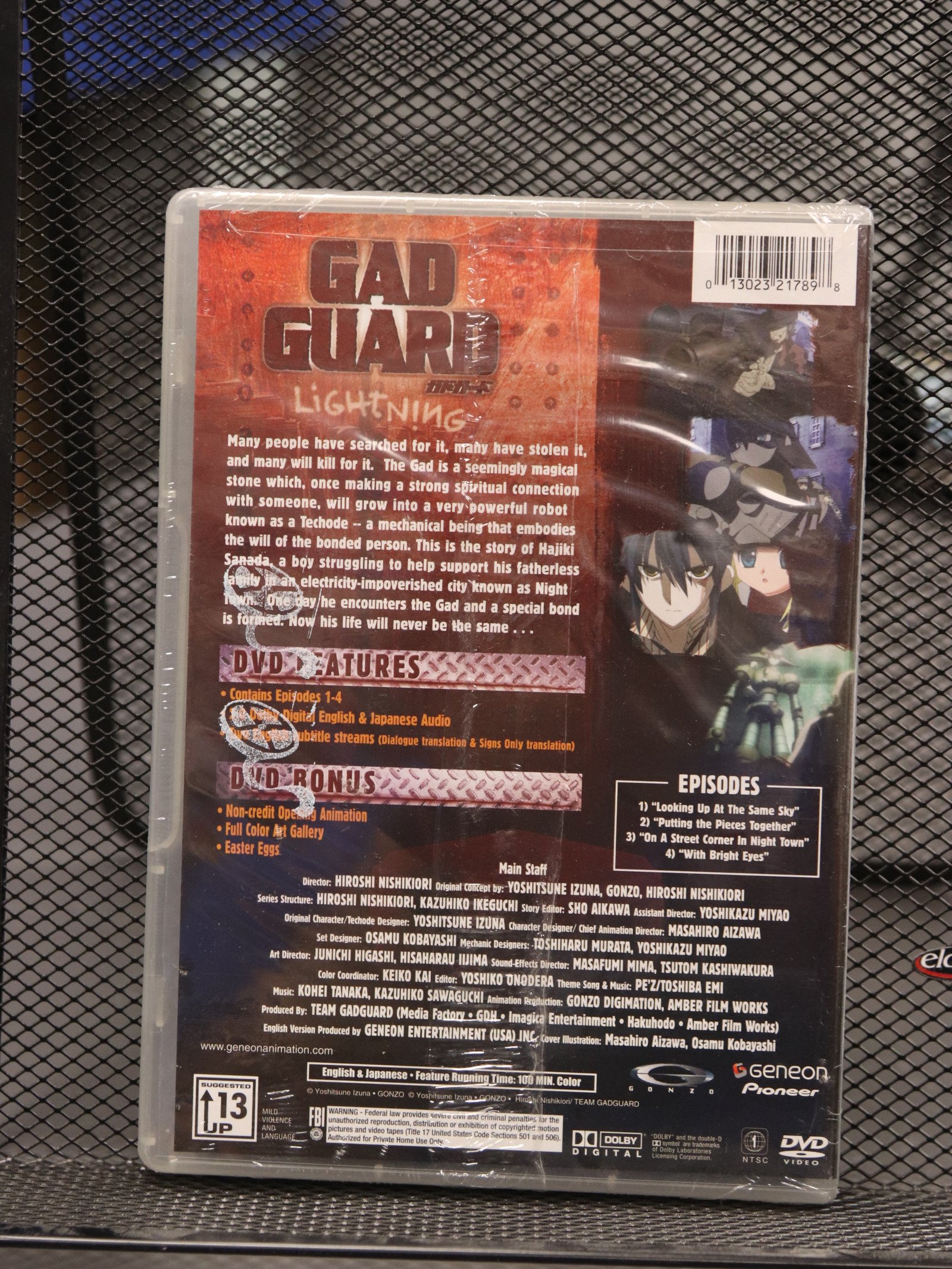Gad Guard, Vol. 1: Lightning DVD product image (2)
