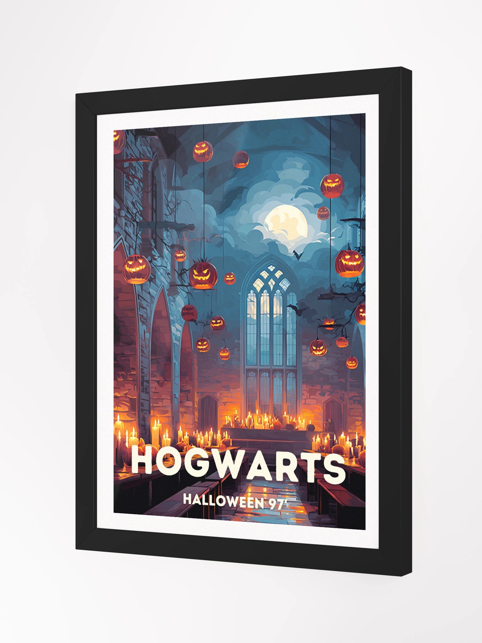 Magical School Halloween Fall Vintage Travel Poster product image (2)