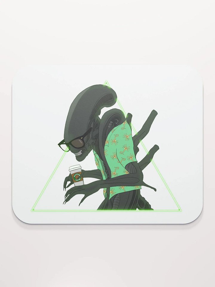 Hipster Xenomorph Mousepad product image (2)
