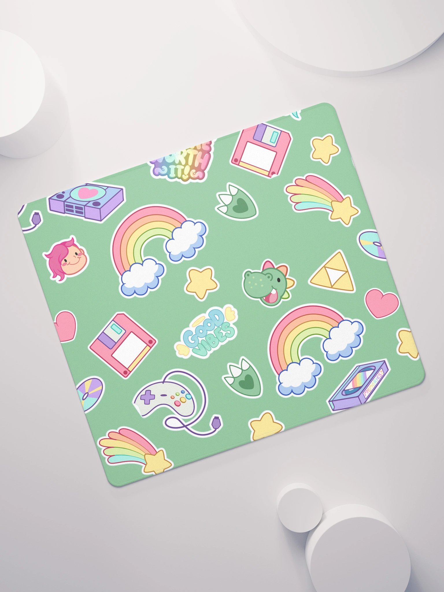 Retro Zilla Gaming Mouse Pad product image (5)