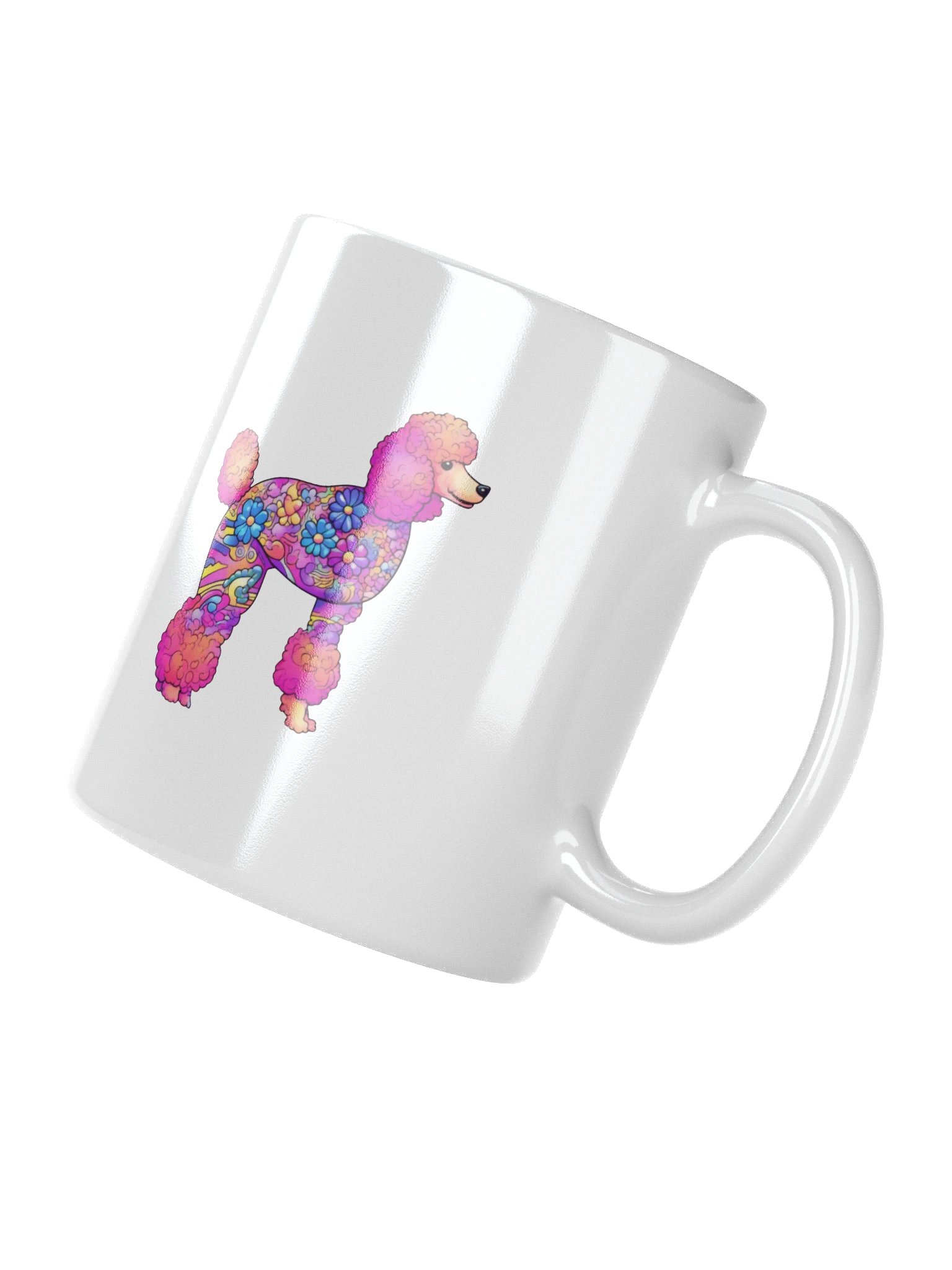 Flower Power Poodle #1 - Mug product image (4)