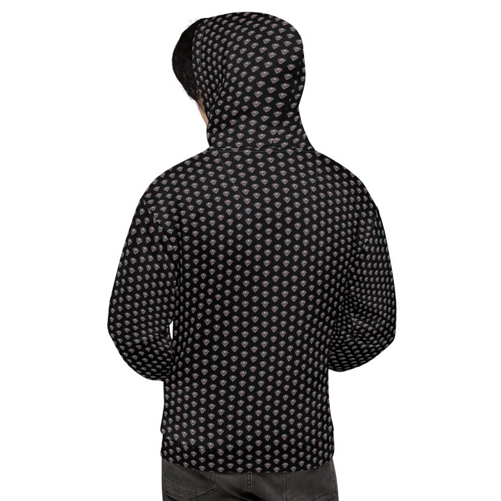 Spectrum Syndicate Trans Allover Print Hoodie - Black product image (1)