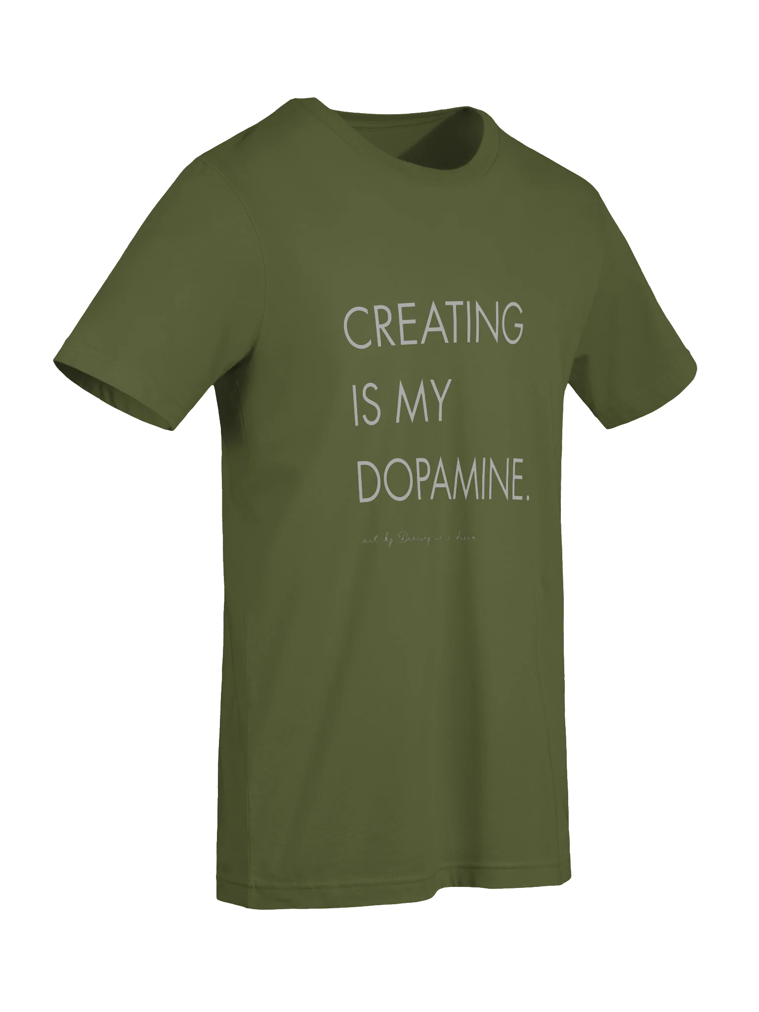 'Creating is my dopamine' tee product image (133)