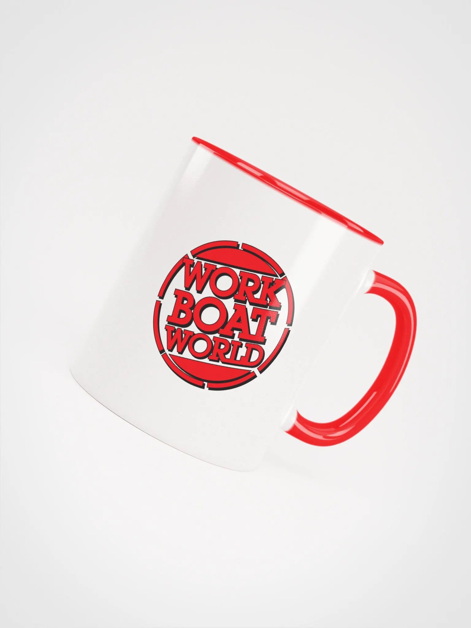 Work Boat World Logo Mug (Red) product image (8)
