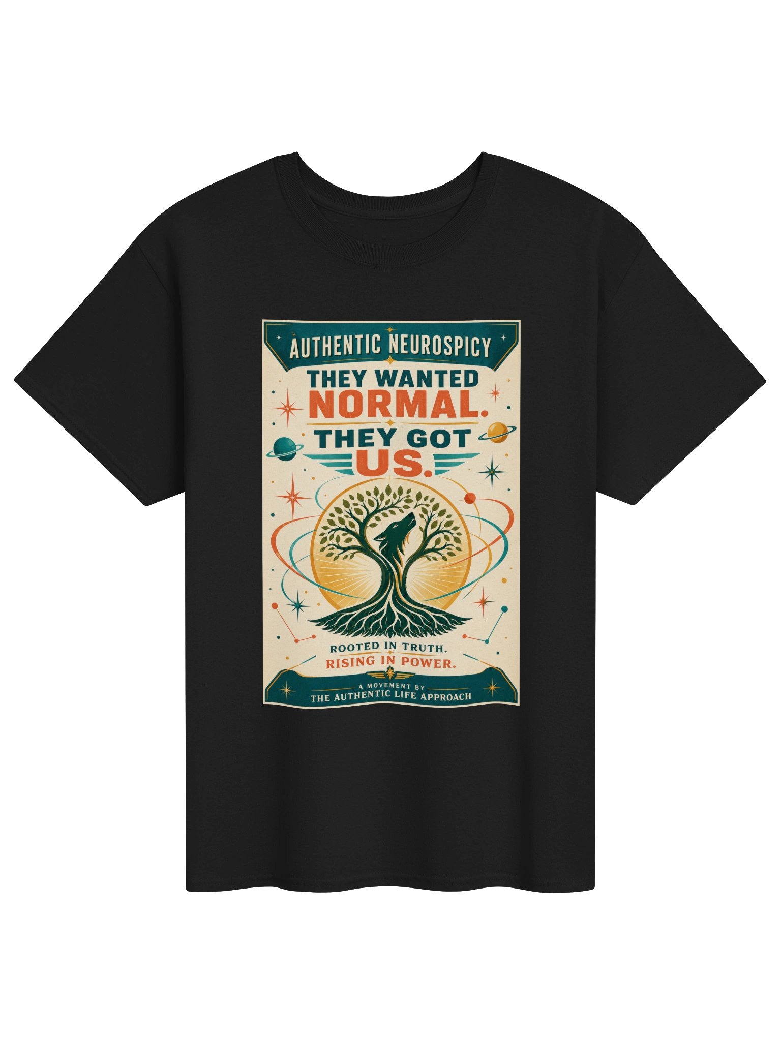 Authentic Neurospicy – They Wanted Normal Tee product image (6)