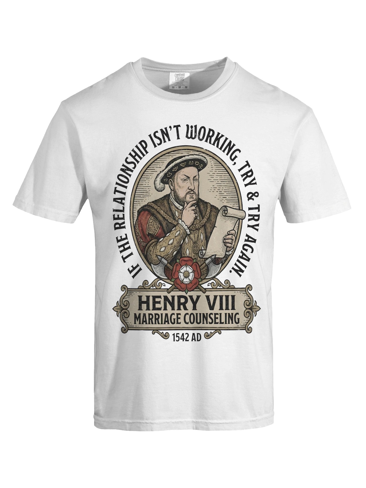 Henry VIII Marriage Counseling T-Shirt product image (33)