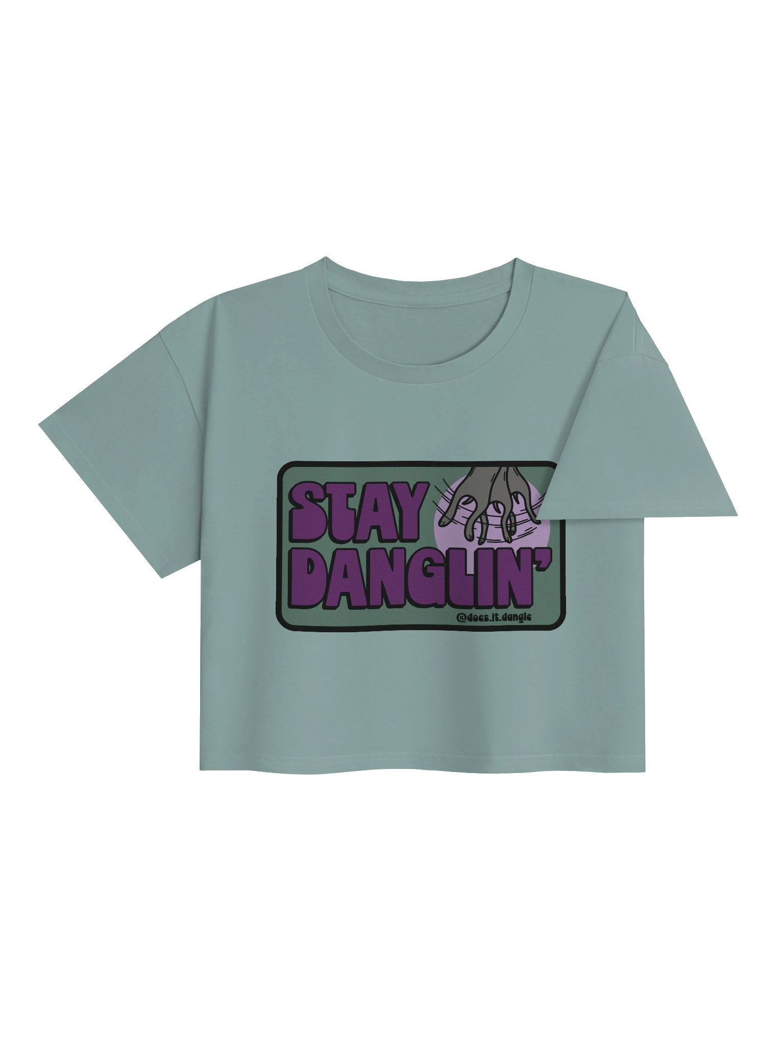 Spooky print crop top product image (31)