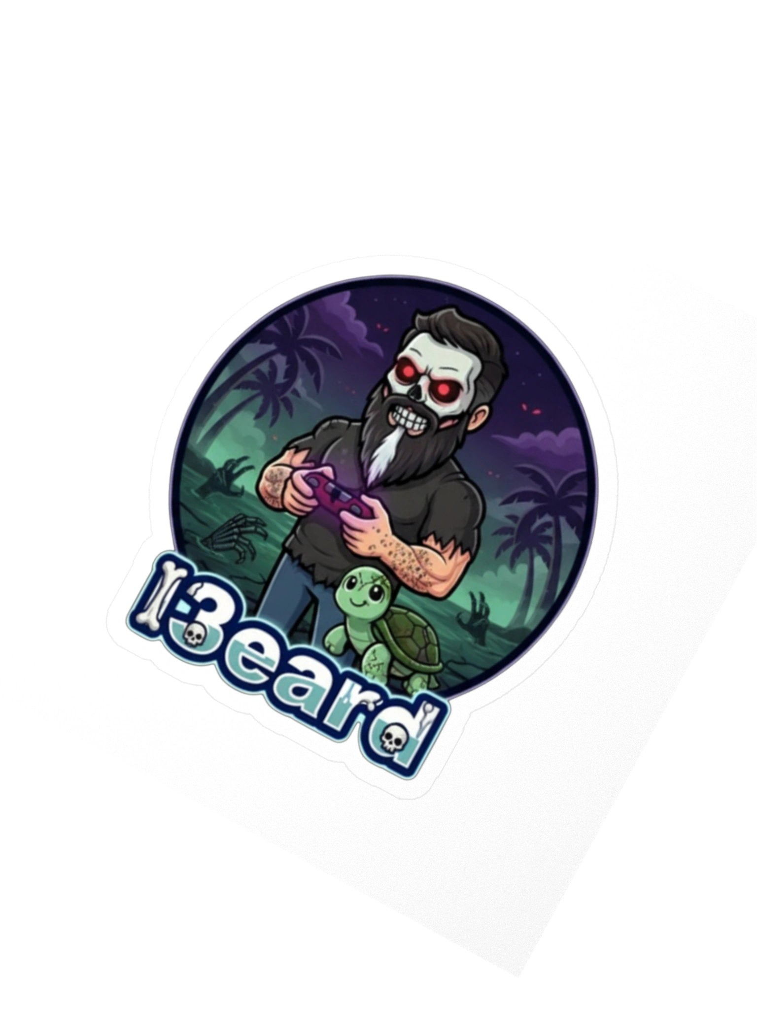 Skull Horror i3eard Sticker product image (2)
