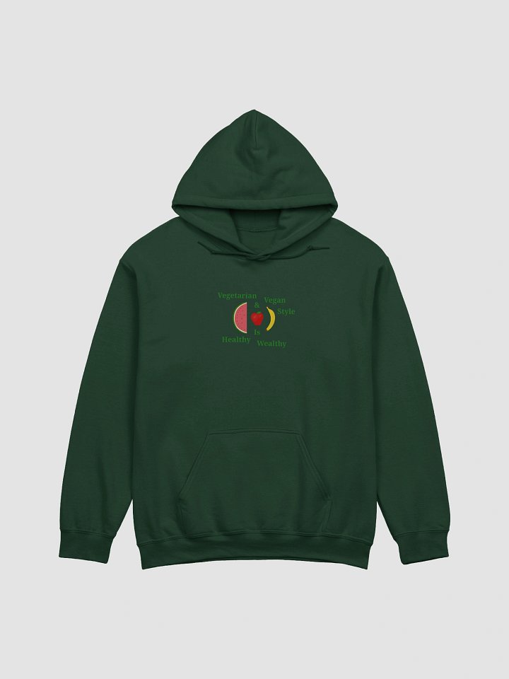 Healthy Wealthy Vegan Hoodie product image (1)