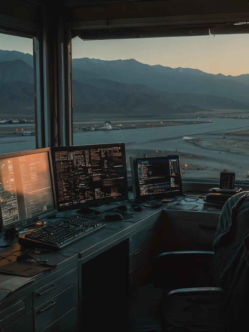 Airstrip Control - 4K Live Wallpaper product image (1)