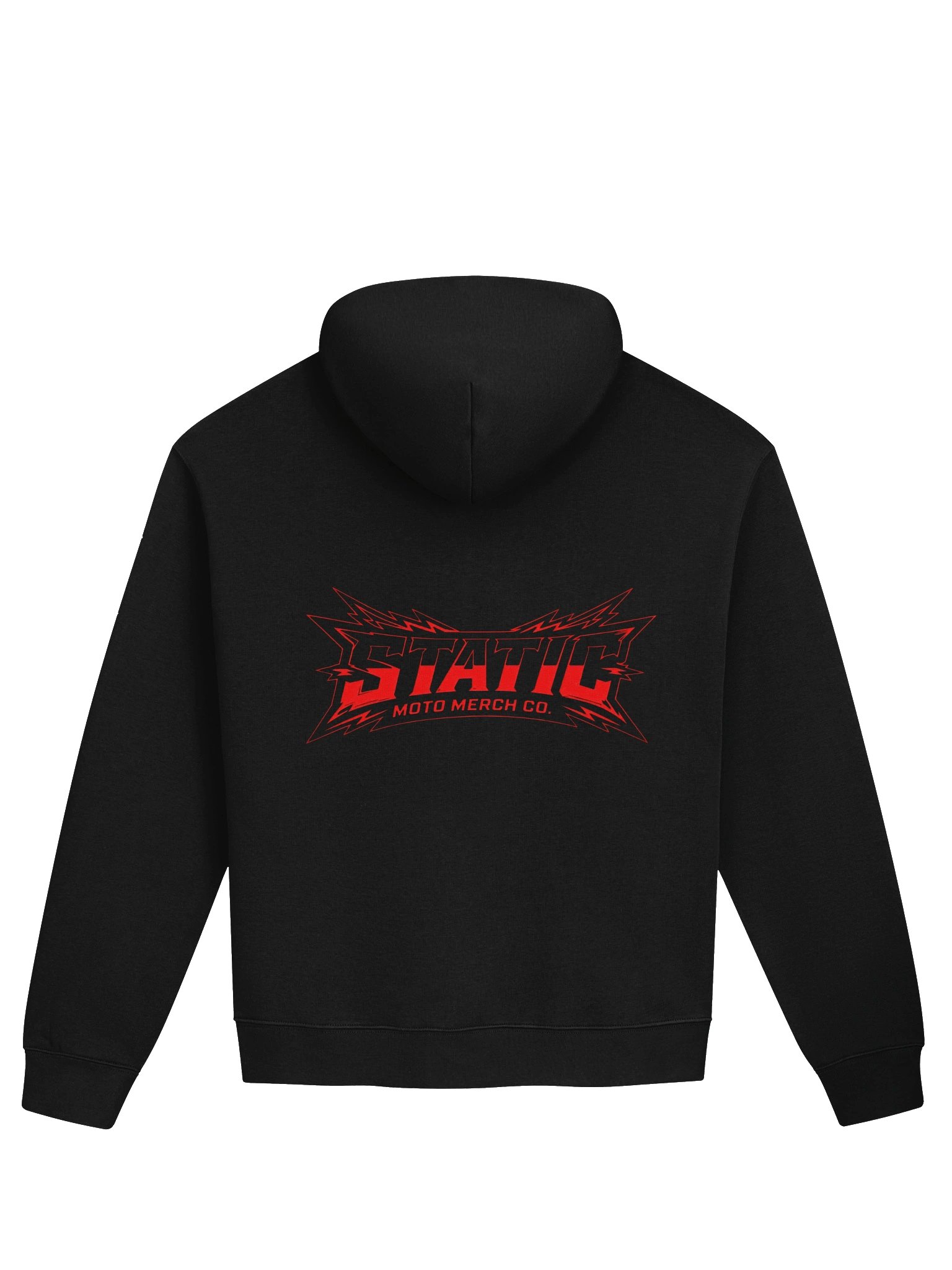 unisex red logo hoodie product image (3)