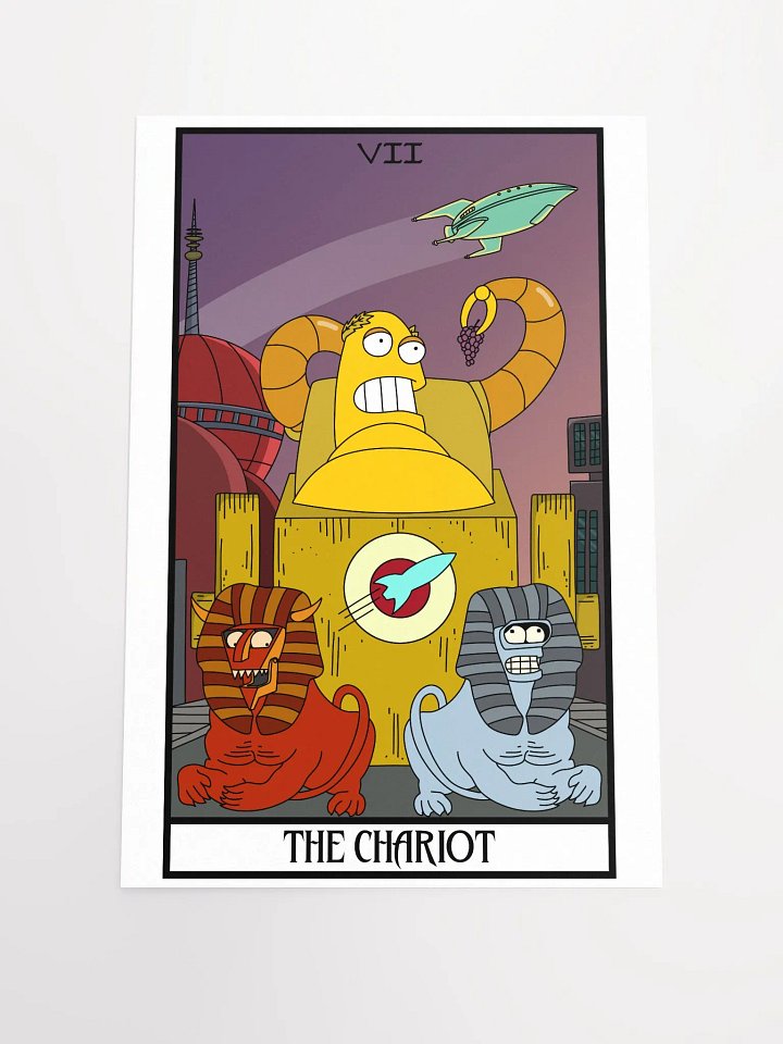 The Chariot Tarot Print/Poster product image (1)