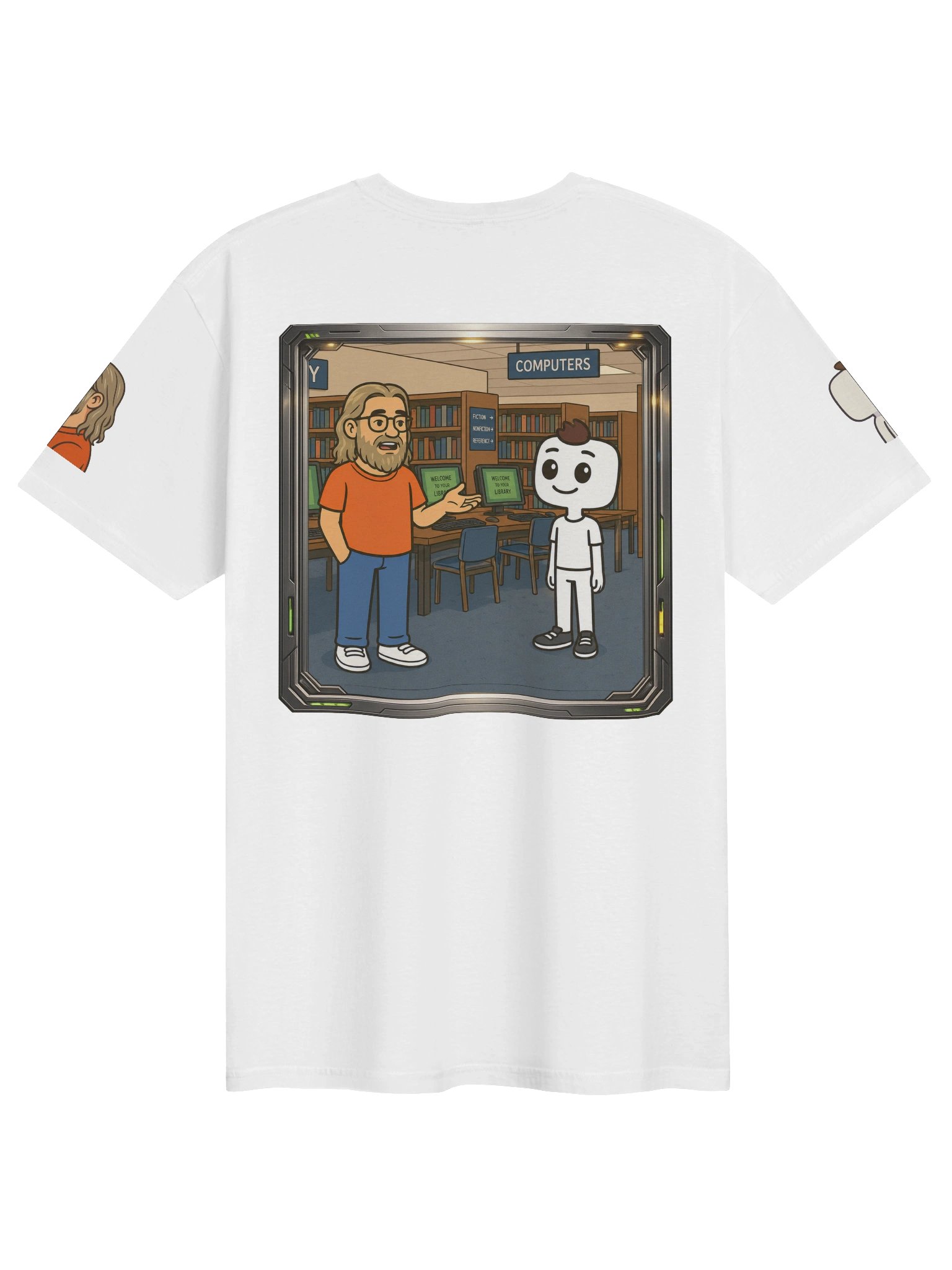 The Humans Around the Machine T-Shirt product image (1)
