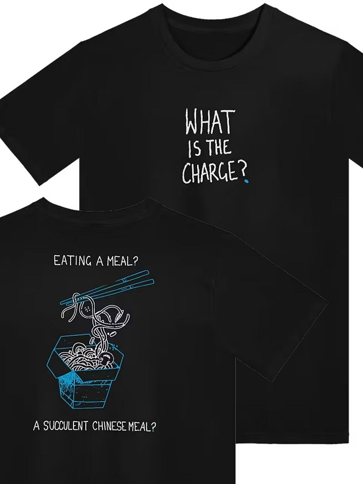 Official Garn 'What Is The Charge' Tee product image (1)