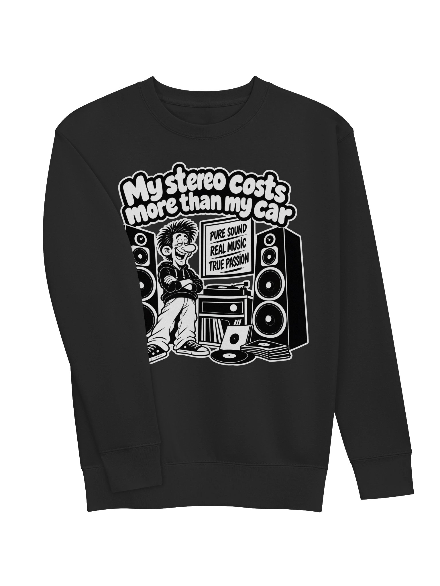 My Stereo Costs More Than My Car - Long Sleeve T-shirt product image (3)