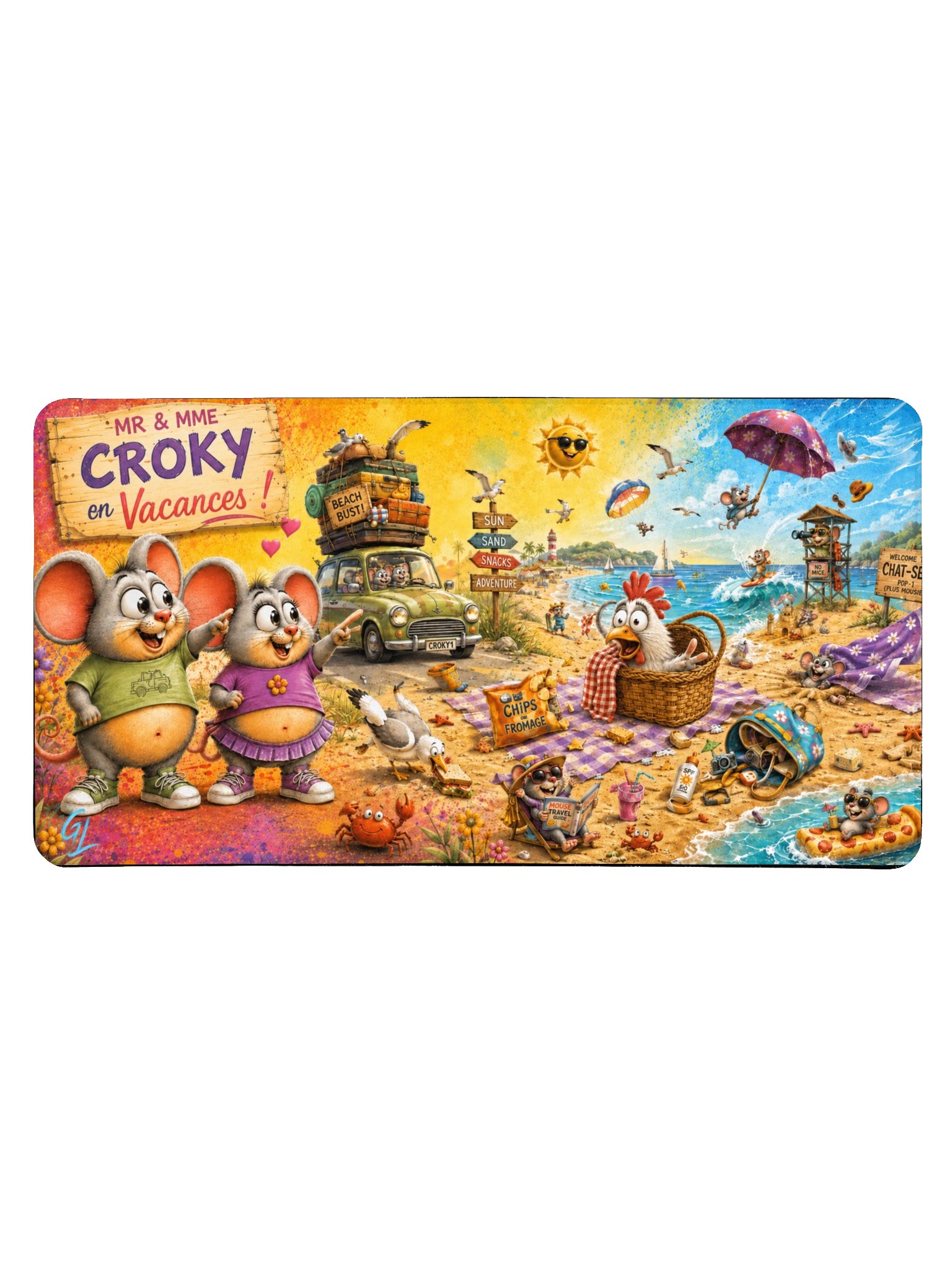 Mr & Mme Croky en vacances product image (1)