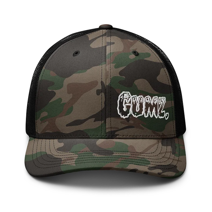 GUMZ. Camo Trucker Hat product image (1)