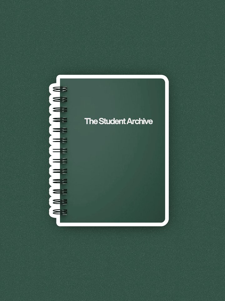 Spiral Bound Notebook product image (1)