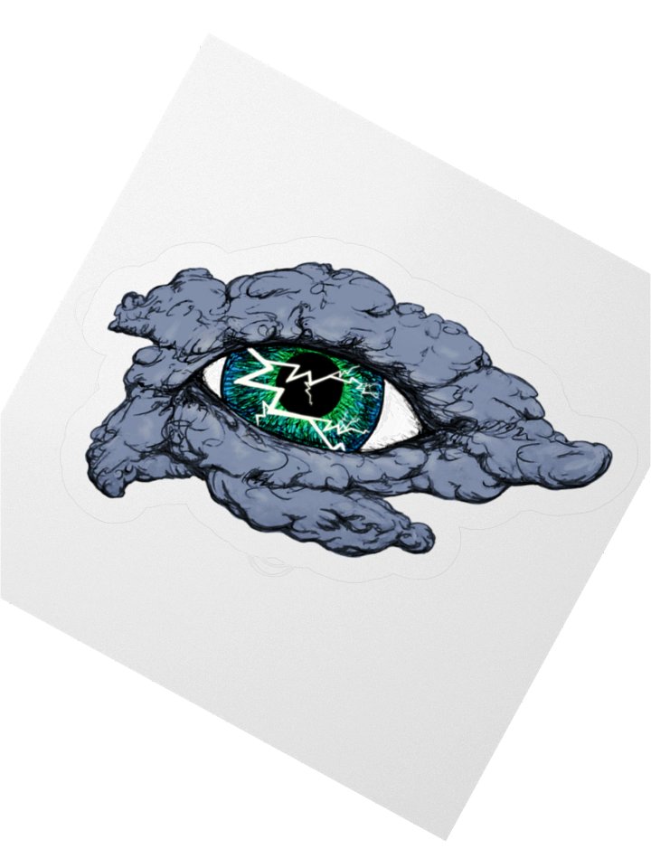 Agony of Hearts Lightning and Thunder Sticker product image (2)