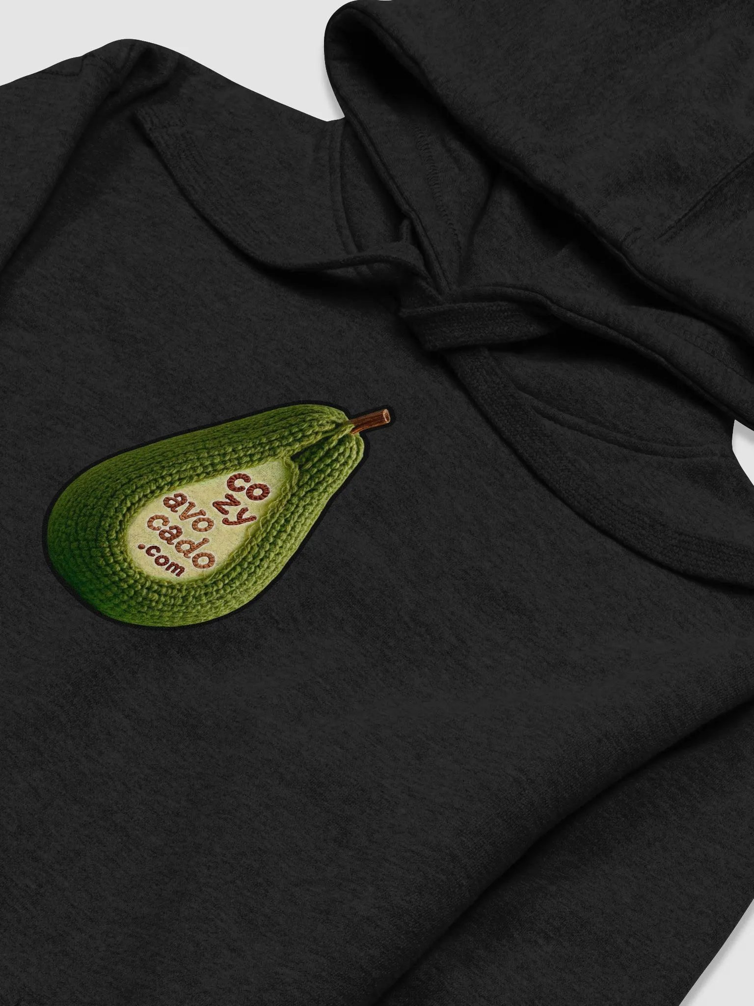 CozyAvocado Cotton Heritage Unisex Premium Hoodie Brand Avocado #3 product image (3)