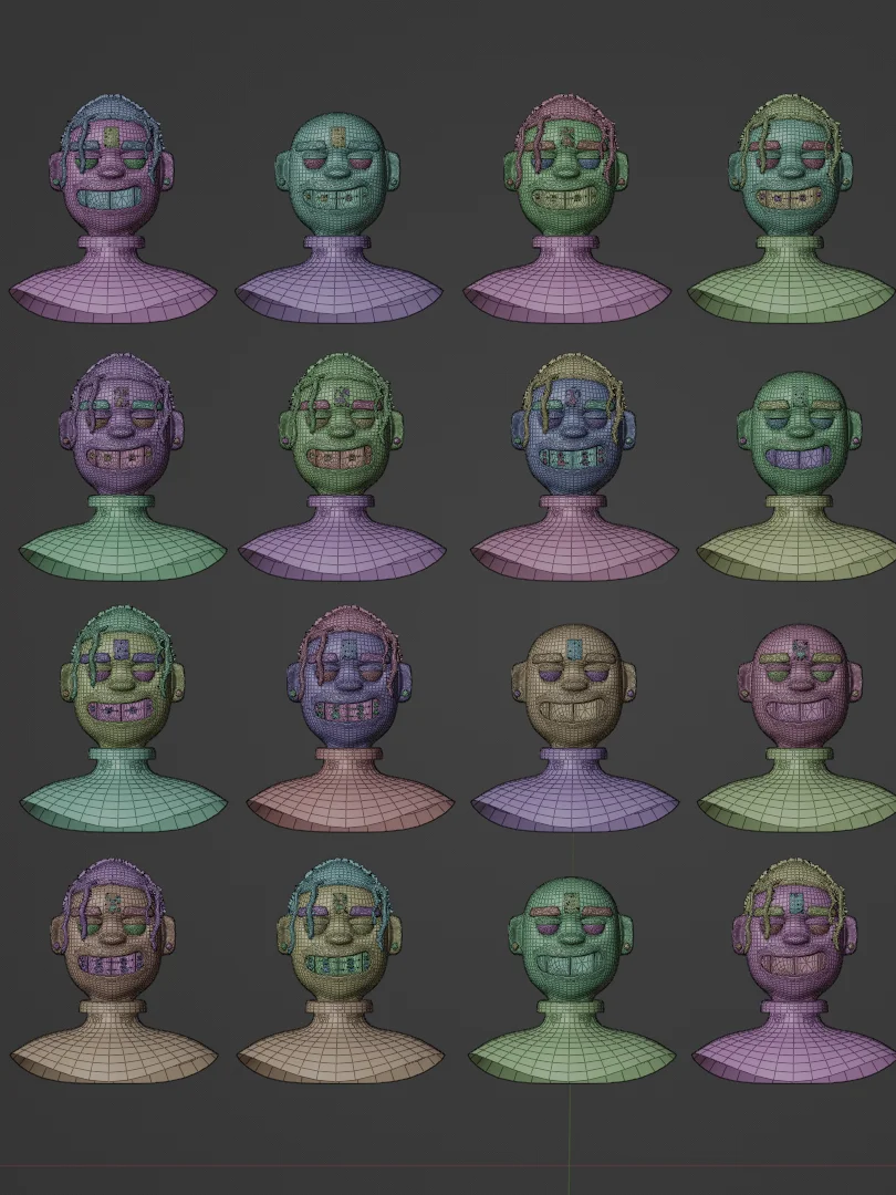 20 Stylized NFT Character Collection product image (7)