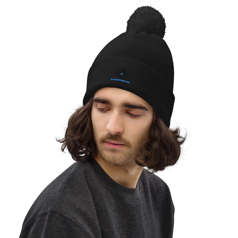 StreamMachine Pom-Pom Beanie product image (3)