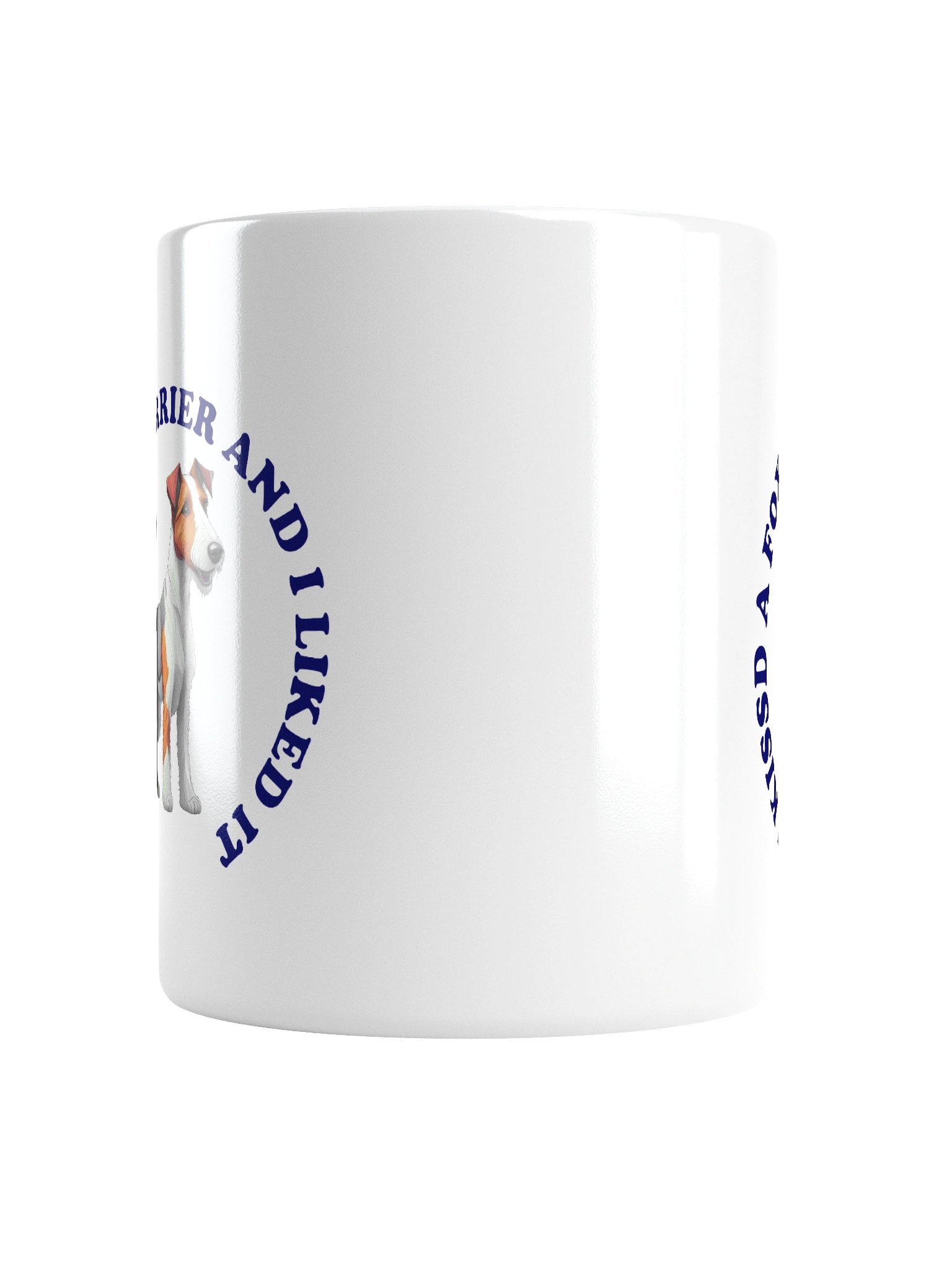 I Kissed a Fox Terrier, Mug product image (16)