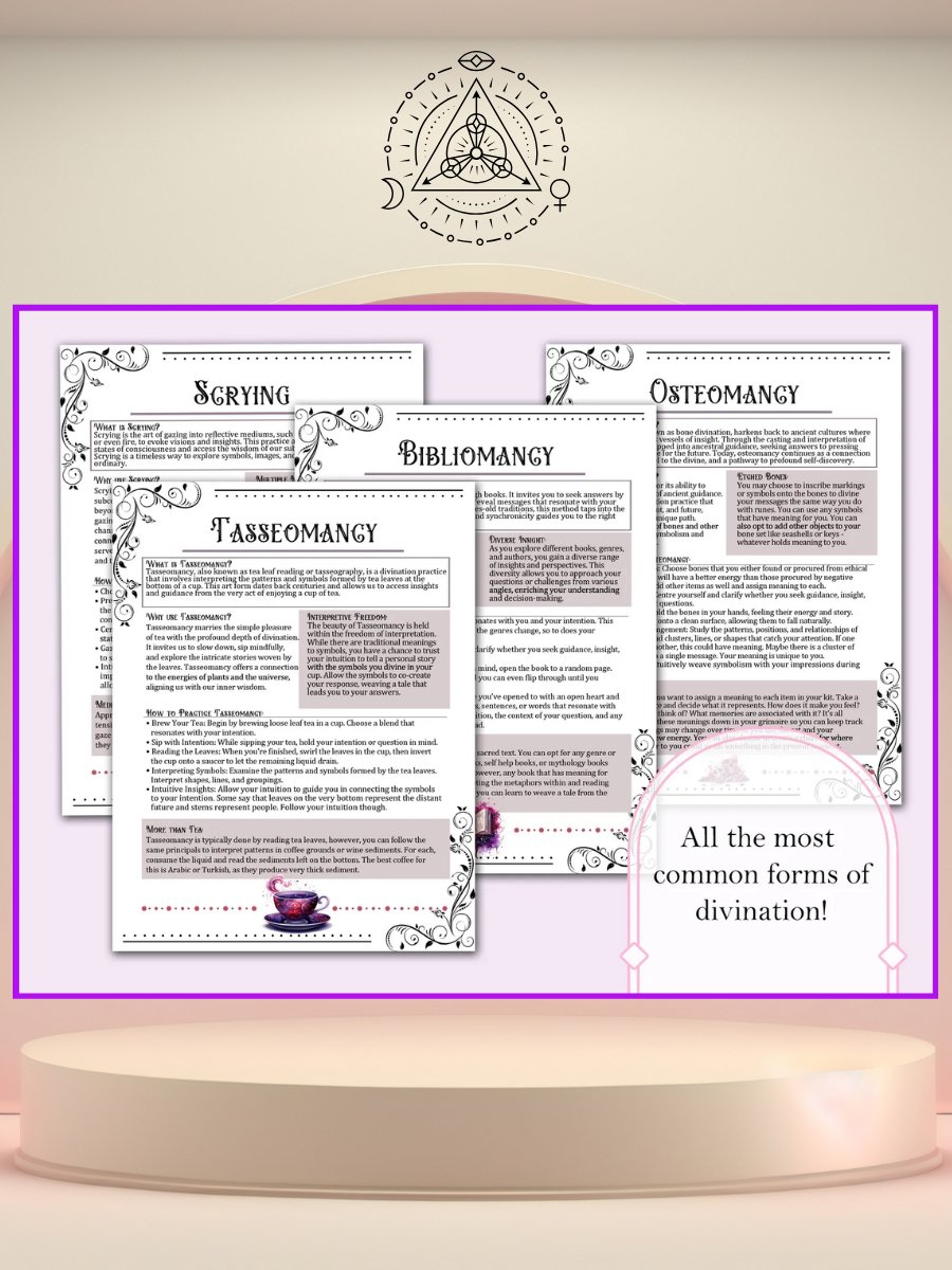 Divination Guide - Forgotten Portal to Intuitive Insight product image (3)