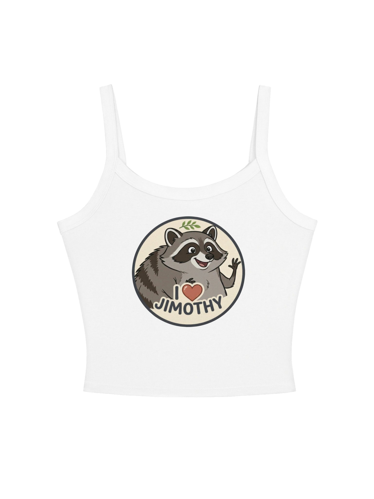 I Love Jimothy Women's Micro-Rib Tank Top product image (2)