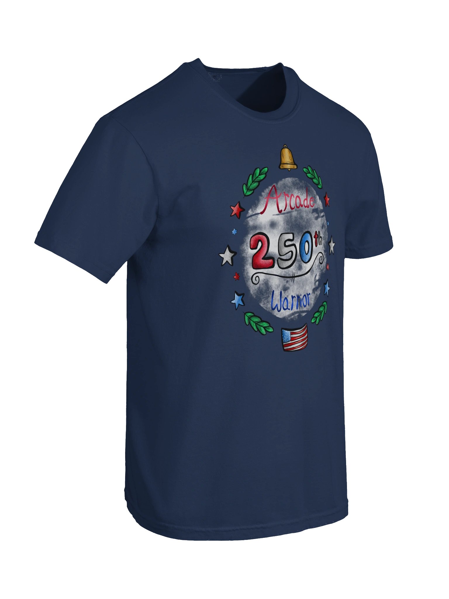 Arcade Warrior America 250 Unisex T-Shirt product image (6)