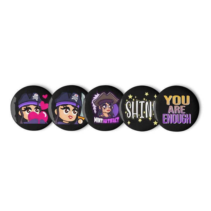 MintArtifact Emote Pins 5 Pack product image (2)