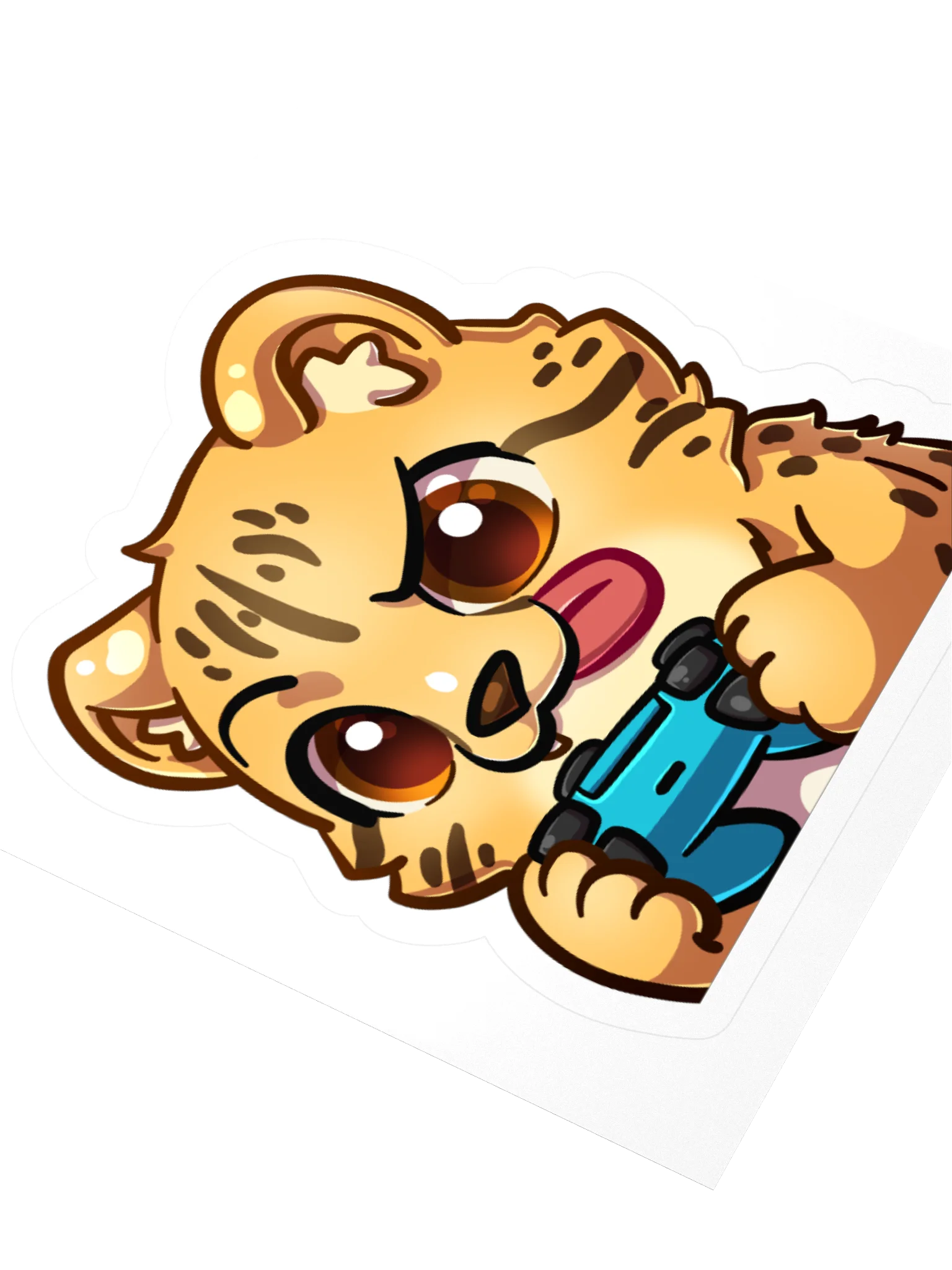 Gaming Cheetah Sticker product image (7)