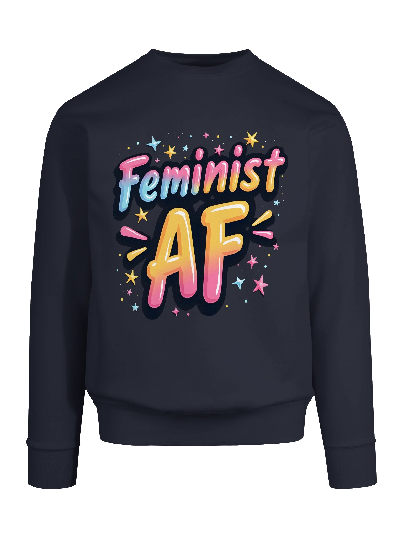 Feminist AF Sparkle Sweatshirt product image (66)
