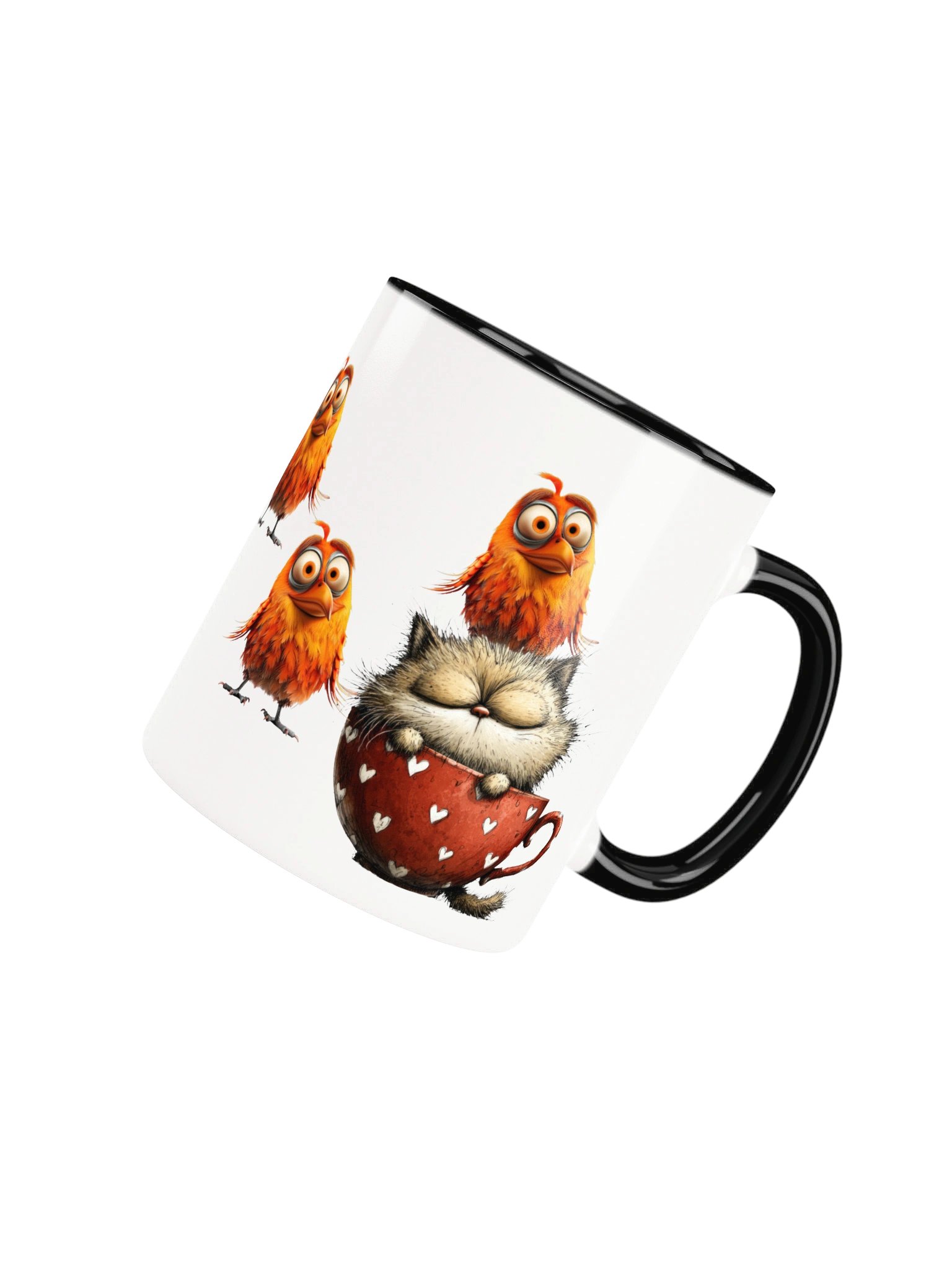 Cat In A Teacup Accent Mug product image (25)