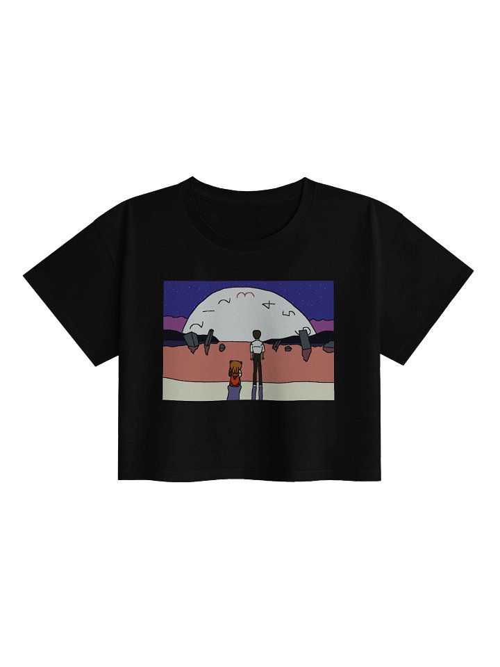 End of Clockangelion Crop Top product image (6)