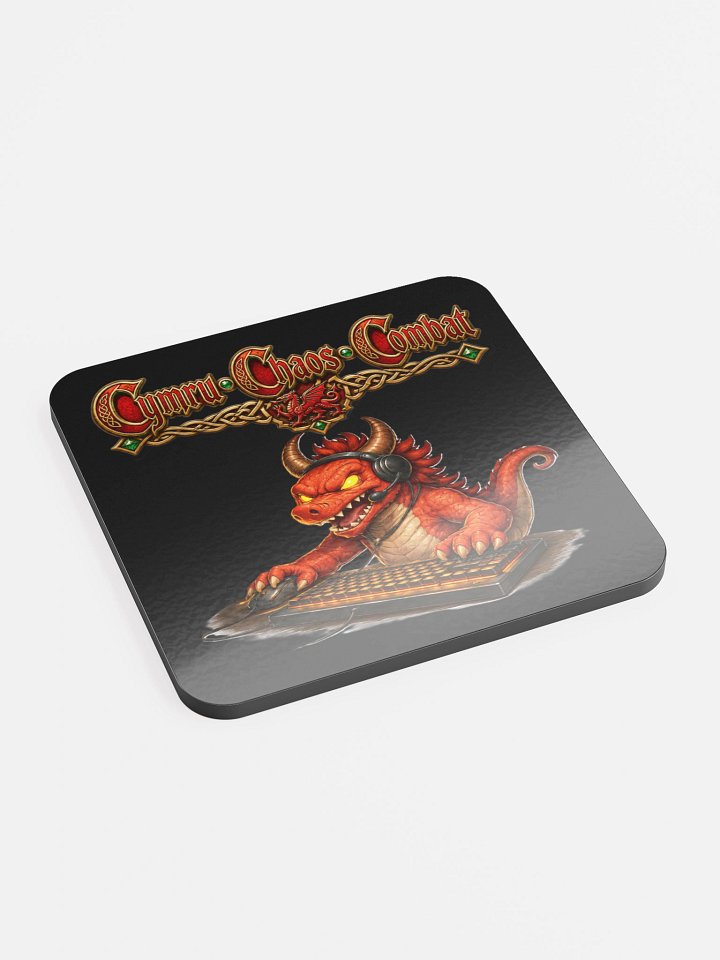 Cymru. Chaos. Combat coaster product image (2)